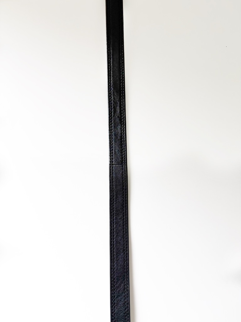 Coach Leather Vintage Bag Strap | 44 in. Long With Coach Metal Hang Tag - Picture 5 of 8